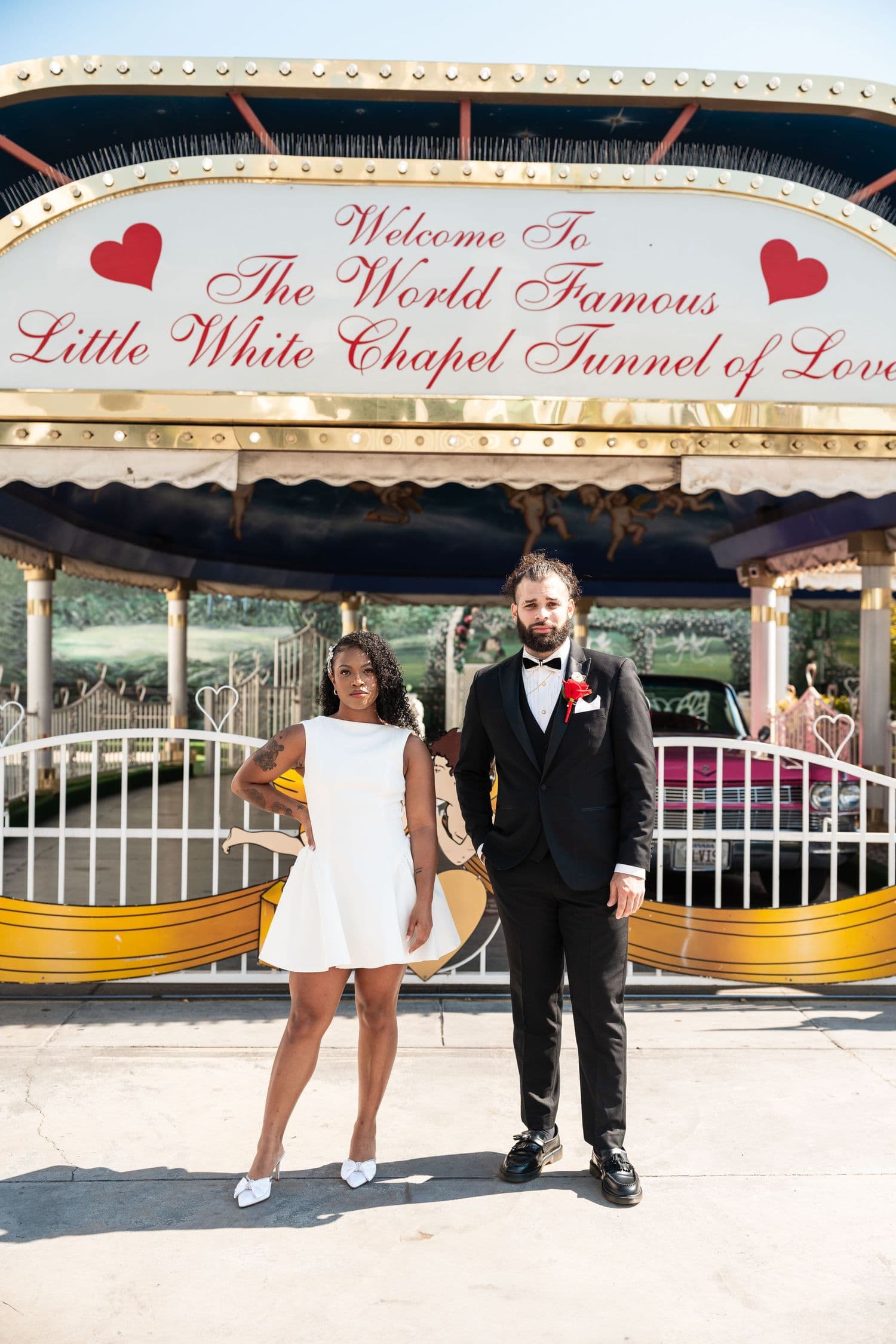 The Tunnel of Love sign
